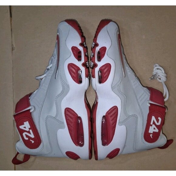 NIKE GRIFFEY AIR MAX 1 CINCINNATI REDS GS CJ9888-001 SIZE 6Y NEW - Picture 6 of 12